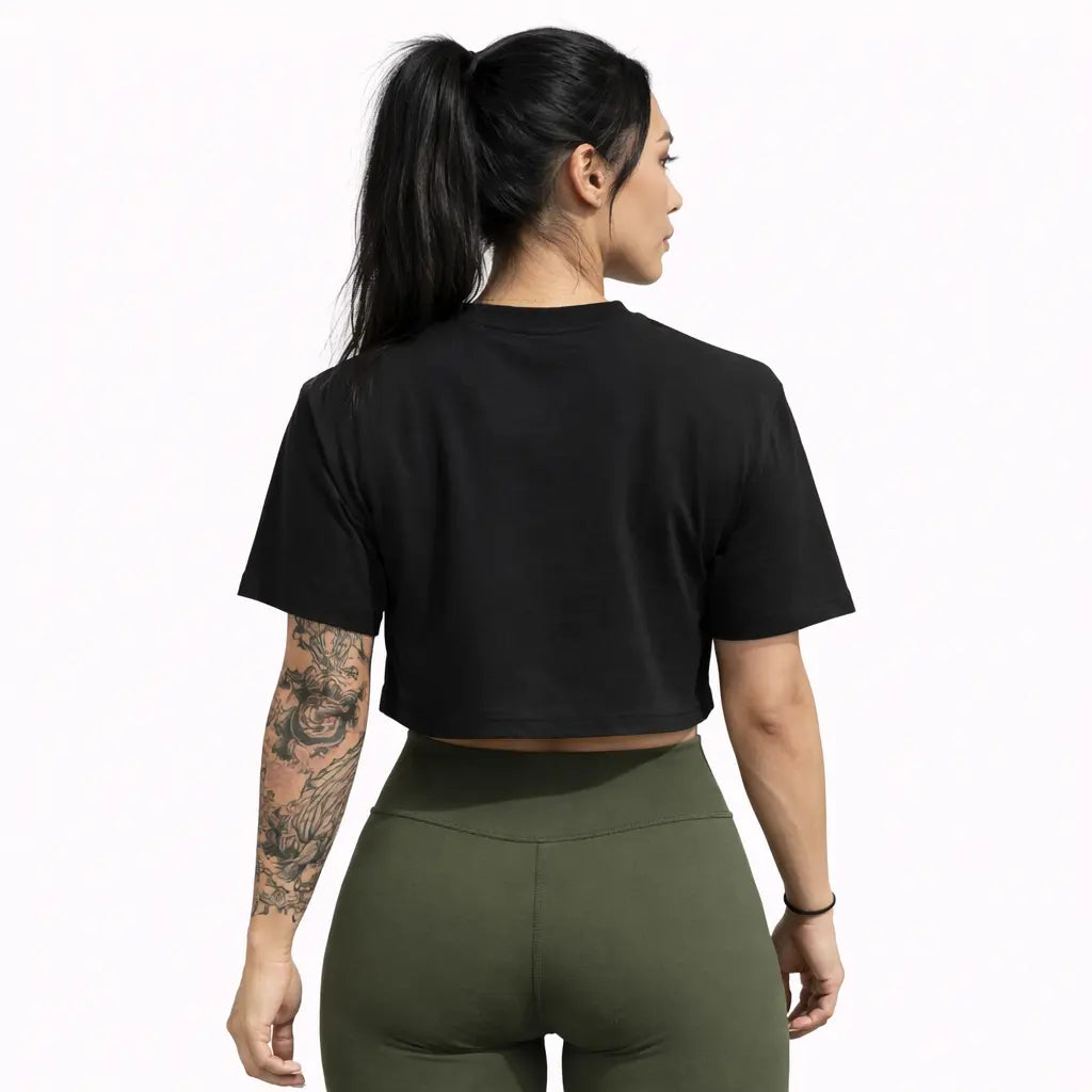 BARBELL GIRLS CROP TOP