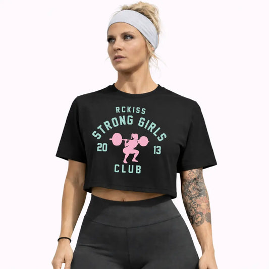 STRONG GIRLS CROP TOP