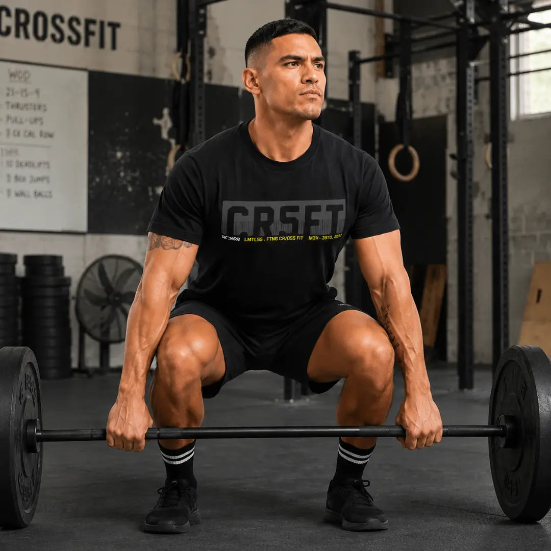 BARBELL CREW T-SHIRT