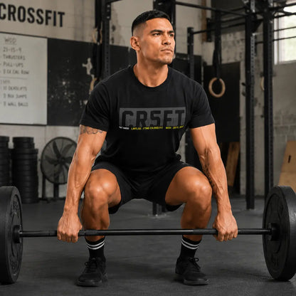 BARBELL CREW T-SHIRT