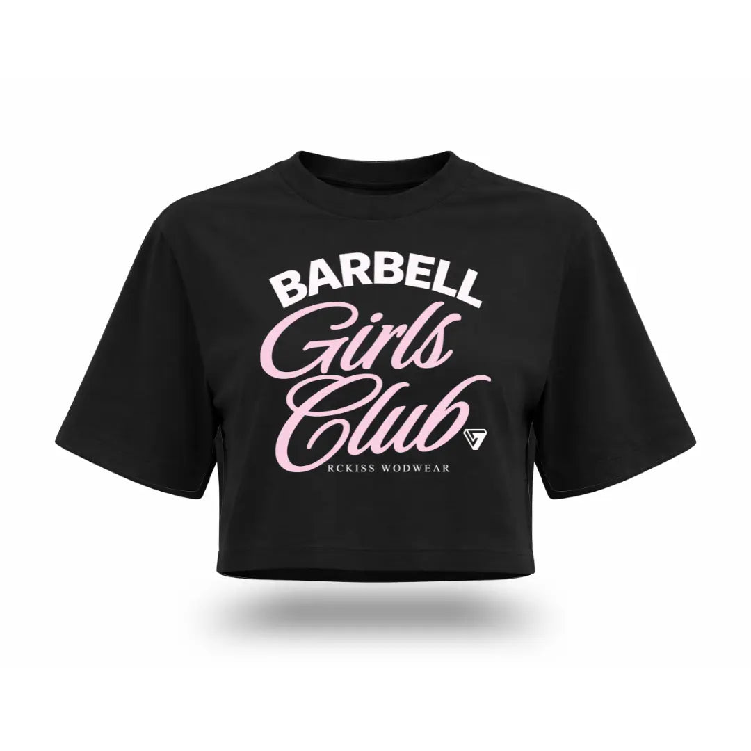 BARBELL GIRLS CROP TOP