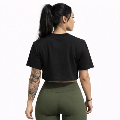 BARBELL GIRLS CROP TOP