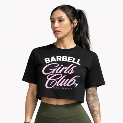 BARBELL GIRLS CROP TOP