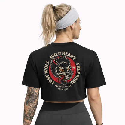 LONE WOLF CROP TOP