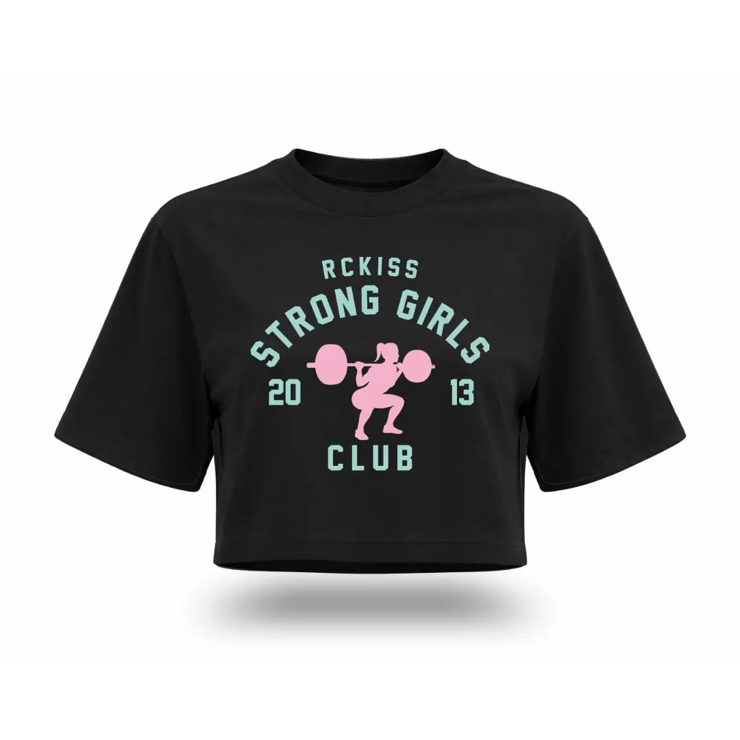 STRONG GIRLS CROP TOP