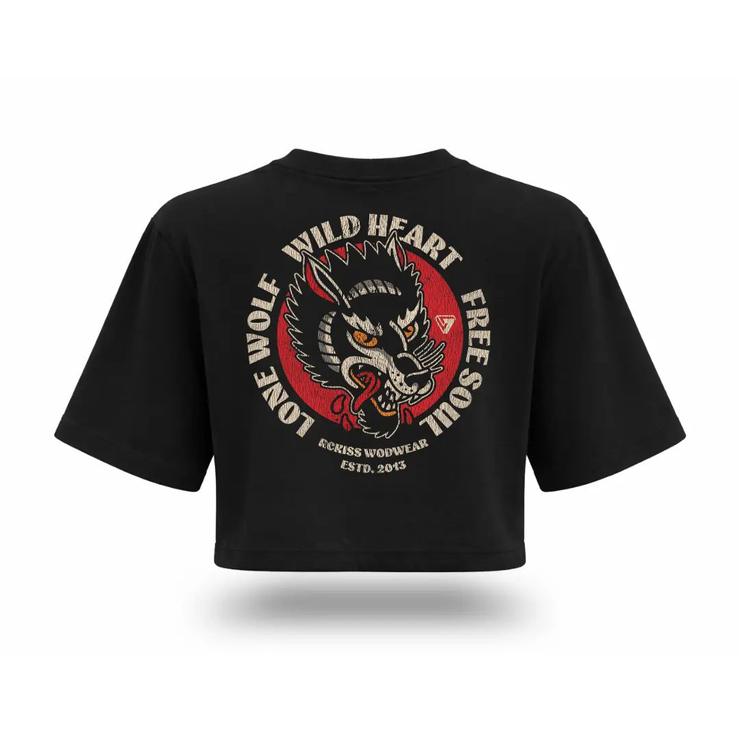 LONE WOLF CROP TOP