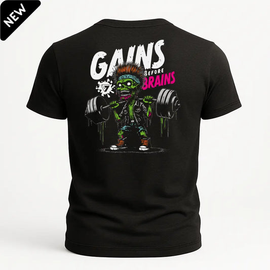 GAINS BEFORE BRAINS