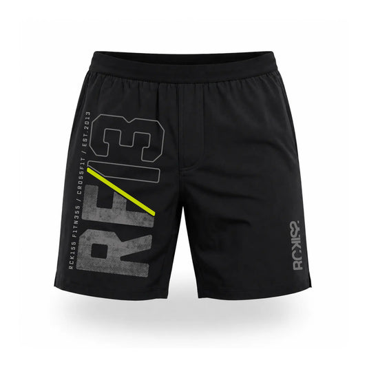 Short RCKISS CF Series RF13 color Negro Abismo, vista frontal sin modelo