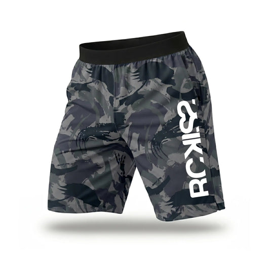 Short RCKISS Tide color Camo Brush, vista frontal sin modelo